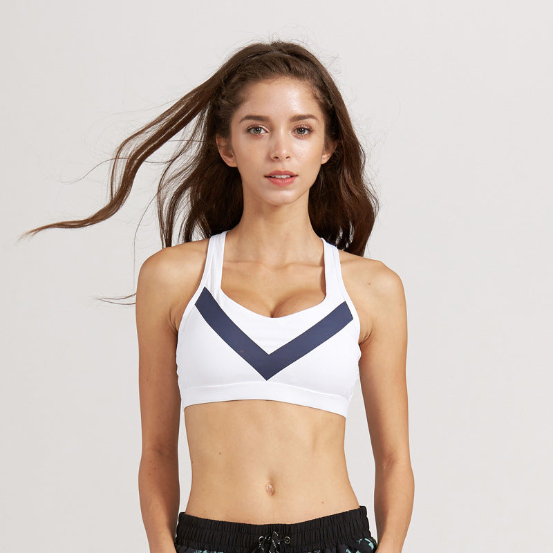 Yoga Fitness Running Shockproof Sports Bra
