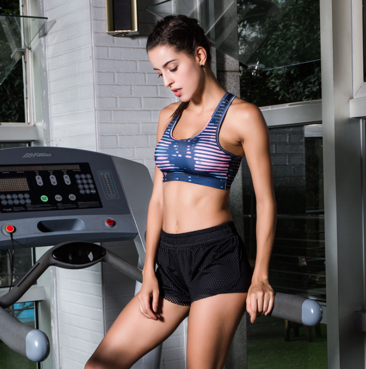 Cerise U-Neck Sports Bra