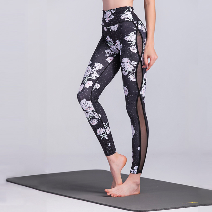 FLOWER PRINT YOGA SPORTS LEGGINGSS
