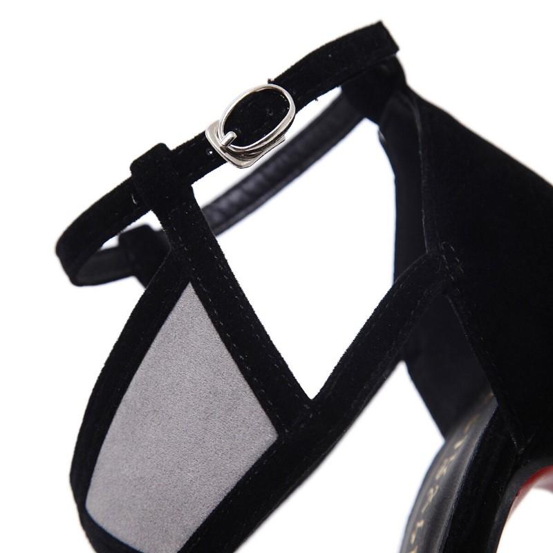 Art Deco Open-Toe Stiletto Heel Sandal