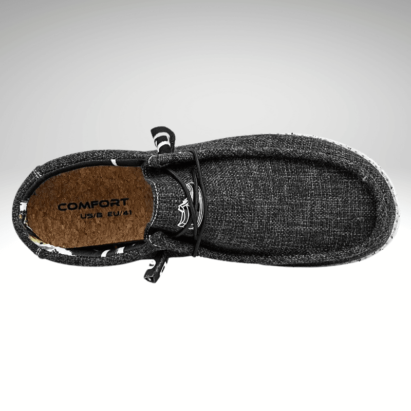 Canvas Slip-On Loafer Boat Shoe
