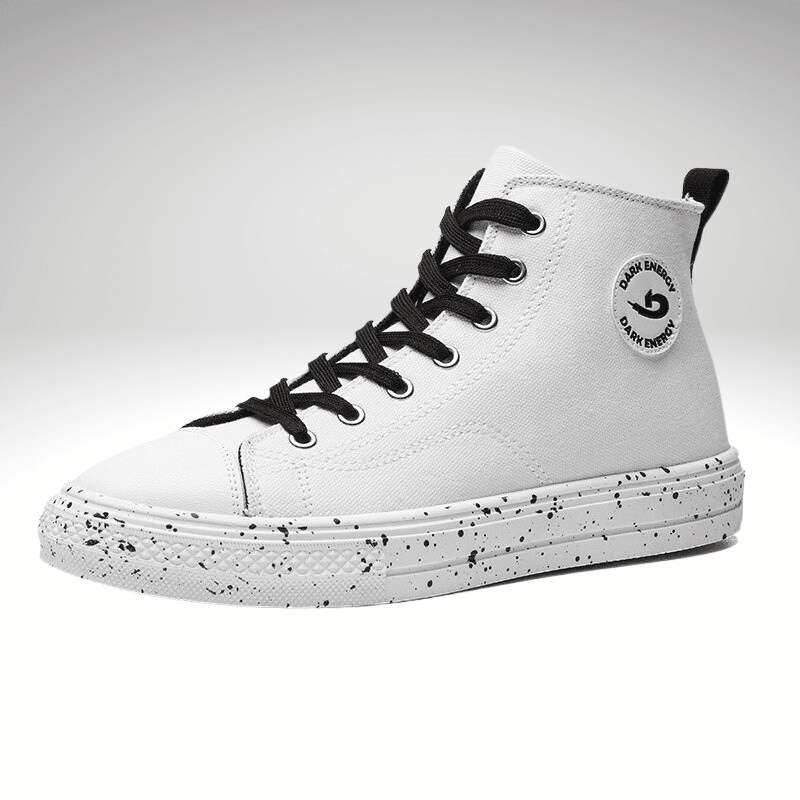 Classic Fabric Lace-Up High Top Trainer