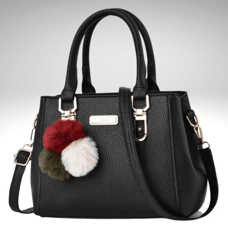 Kwality Cute Small Tote Handbag with Gold Detailing