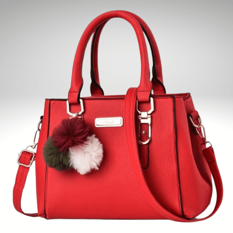 Kwality Cute Small Tote Handbag with Gold Detailing