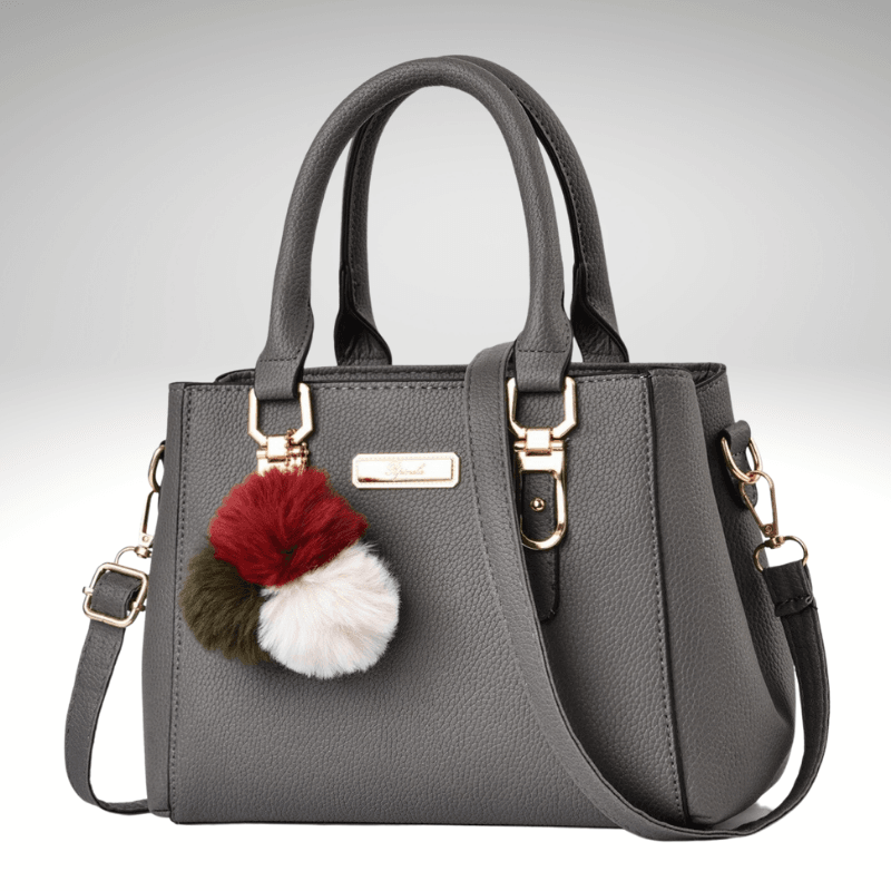 Kwality Cute Small Tote Handbag with Gold Detailing