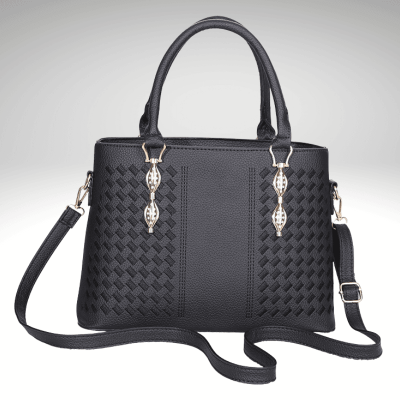 Kwality Embroidered Pattern Small Tote Bag