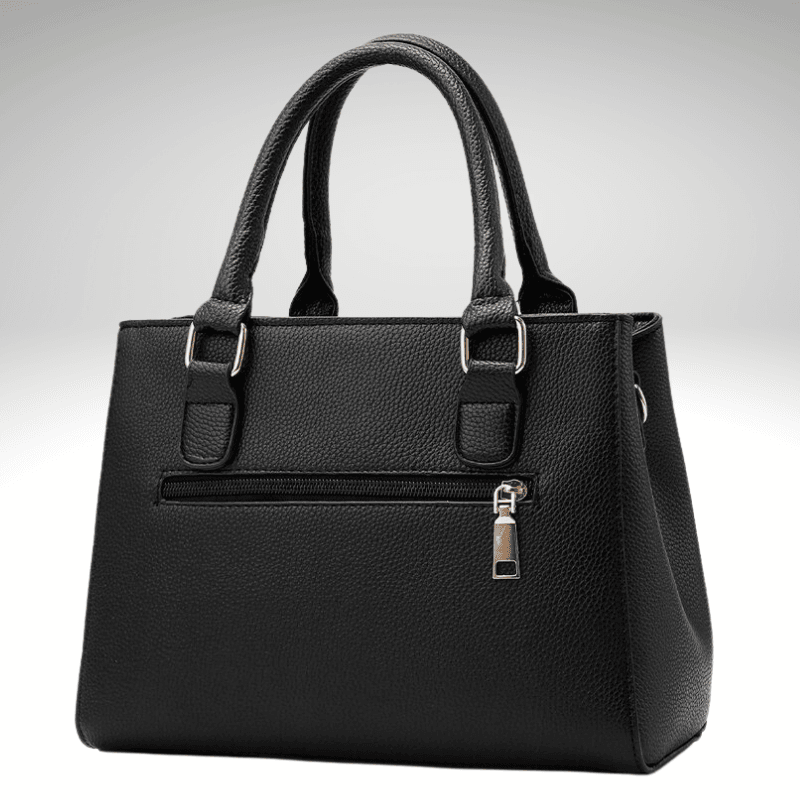 Floral Embroidery Small Tote Handbag