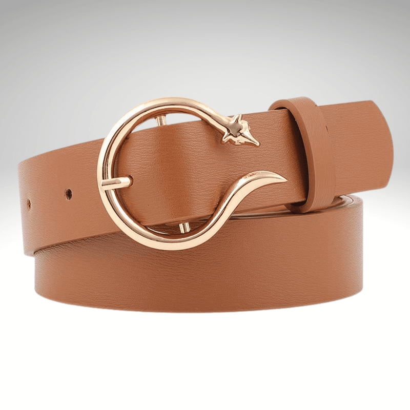 Kwality Gold Fox Buckle Belt