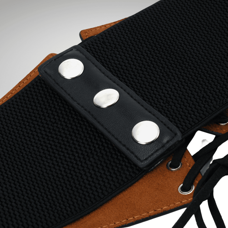Lace-Up Girdle Belt