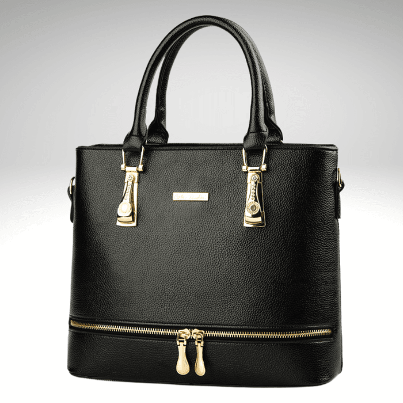 Kwality Small Tote Messenger Zip Front Handbag