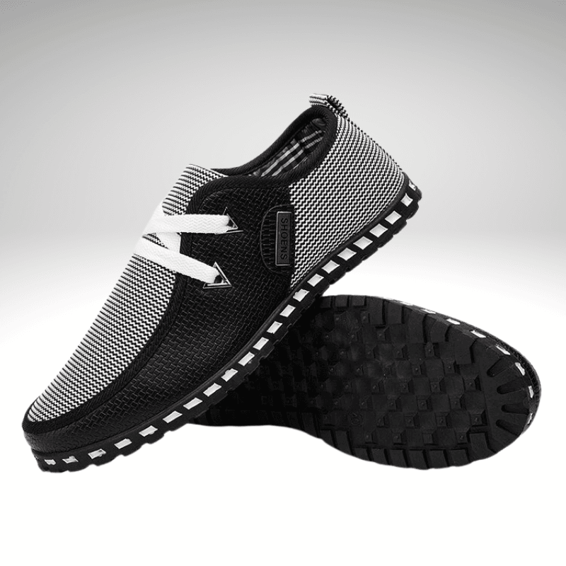 Two-Tone Soft Sole Casual Loafer Shoe
