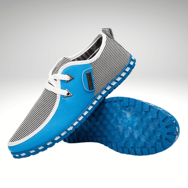 Two-Tone Soft Sole Casual Loafer Shoe