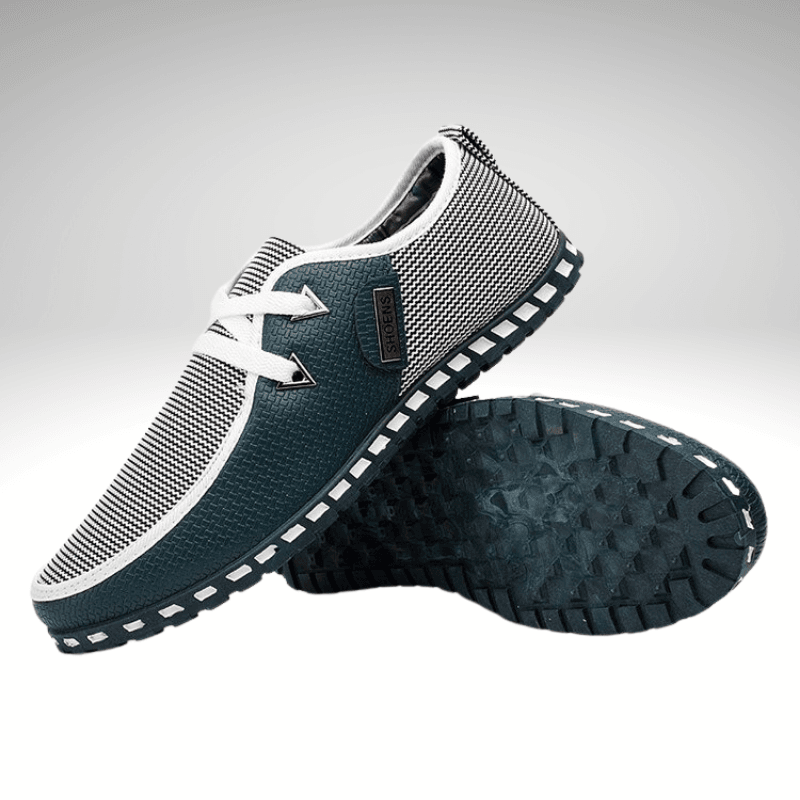 Two-Tone Soft Sole Casual Loafer Shoe