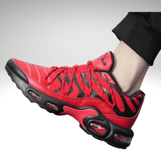 Red & Black Air Cushioned Runner