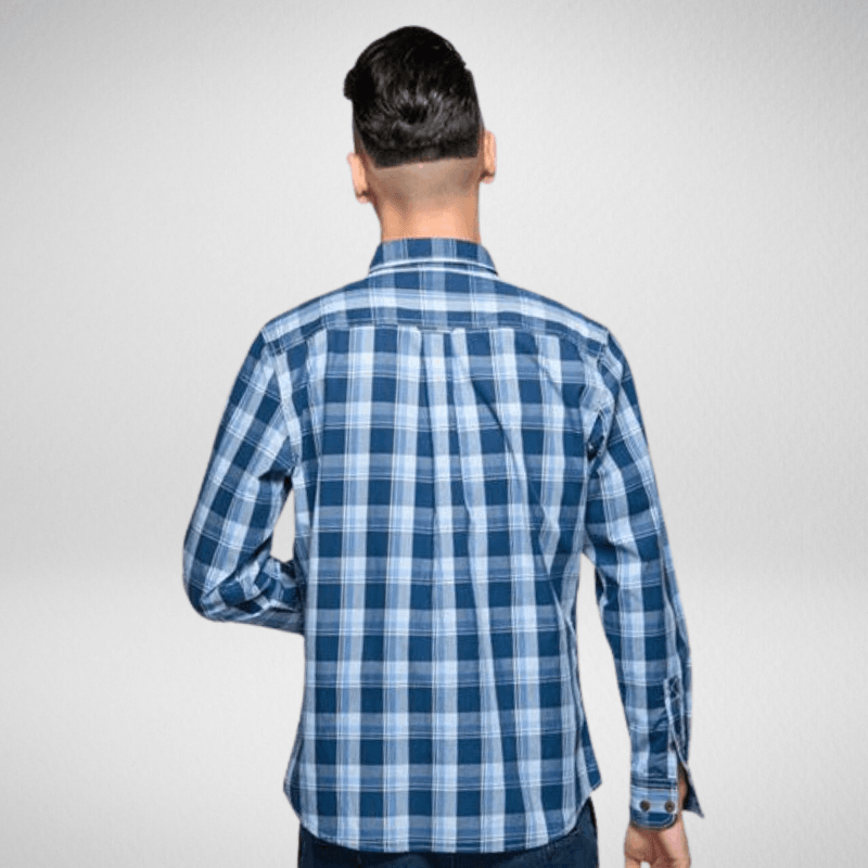 Smart Long Sleeve Premium Plaid Shirt